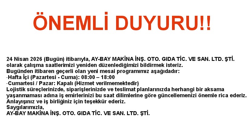 AYBAY MAKİNA